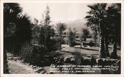 The Gardens at Firnace Creek Inn Death Valley National Monument California Postcard Postcard Postcard