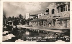 Swimming Pool Furnace Creek Inn Death Valley, CA Postcard Postcard Postcard