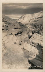 Mosaic Canyon, Panamint Mountains Overlooking Stove Pipe Wells Death Valley, CA Postcard Postcard Postcard