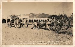 20 Mile Team Borax Wagon Wheels Postcard