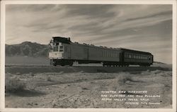 Tonopan and Tidewater, Gas-Electric car and Pullman, Death Valley Tours, California Postcard Postcard Postcard