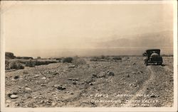 Titus Canyon Wash Overlooking Death Valley California Postcard Postcard Postcard