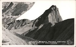 Manley Beacon, Golden Canyon, Death Valley, California Postcard Postcard Postcard