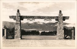 Entrance To Furnace Creek Camp Postcard