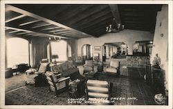 Lounge Furnace Creek Inn Death Valley, CA Postcard Postcard Postcard