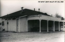 Death Valley Junction T & T Depot Postcard