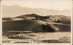 Easter Sunrise Service, Death Valley, California Postcard Postcard Postcard