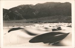 Sand Dunes in Death Valley Postcard