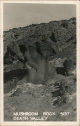 Mushroom Rock Death Valley, CA Postcard Postcard Postcard