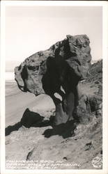 Mushroom Rock in Death Valley National Monument, California Postcard Postcard Postcard