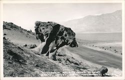 Mushroom Rock (Devil's Throne) Death Valley, CA Postcard Postcard Postcard