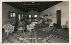 Lobby Stove and Wells Hotel Death Valley, CA Postcard Postcard Postcard