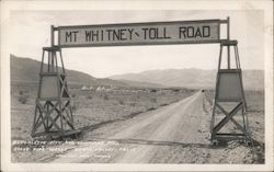 Mt. Whitney Tool Road Death Valley, CA Postcard Postcard Postcard