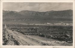 Eichbaum Toll Road Across Death Valley at Stove Pipe Wells California Postcard Postcard Postcard