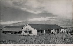 Main Building Stove Pipe Wells Hotel Death Valley, CA Postcard Postcard Postcard