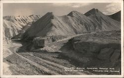 Gowers Culch, Funeral Range Mountains Postcard