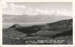 Entering Panamint Valley on the Mount Whitney Death Valley, CA Postcard Postcard Postcard