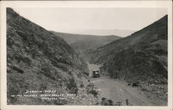 Darwin Wash on Mount Whitney Death Valley Road California Postcard Postcard Postcard