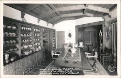 The Dining Room at Scotty's Castle Death Valley, CA Postcard Postcard Postcard