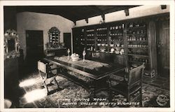 Fine Dining Room Scotty's Castle Death Valley, CA Postcard Postcard Postcard