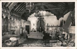 The Music Room at Scotty's Castle Death Valley, CA Postcard Postcard Postcard