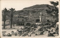 Cactus Garden and Scotty's Castle Death Valley, CA Postcard Postcard Postcard