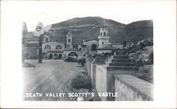 Death Valley Scotty's Castle California Postcard Postcard Postcard