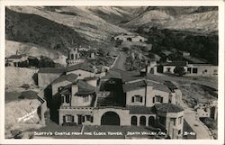 Scotty's Castle from the Clock Tower Death Valley, CA Postcard Postcard Postcard