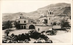 Death Valley Scotty's Mansion California Postcard Postcard Postcard