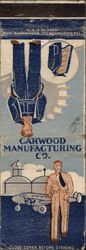 Carwood Manufacturing Co. Advertising Matchbook Cover Matchbook Cover Matchbook Cover