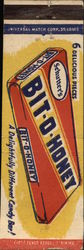 Schutter’s Bit-O-Honey Advertising Matchbook Cover Matchbook Cover Matchbook Cover