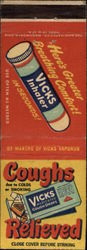 Vick's Inhaler and Vick Matchbook Cover