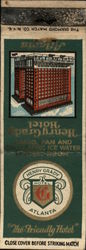 Henry Grady Hotel - "The Friendly Hotel" Atlanta, GE Hotels & Motels Matchbook Cover Matchbook Cover Matchbook Cover