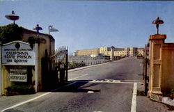 Main Gate To San Quentin Prison Postcard