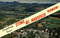 Stowe-Mt.Mansfield Postcard