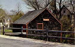 The Old Stockbridge Mill Greenbush, MA Postcard Postcard