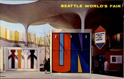 United Nations Pavilion At The Seattle World'S Fair 1962 Seattle World's Fair Postcard Postcard