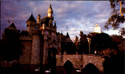 Sleeping Beauty Castle Postcard