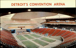 Detroit'S Convention Arena Postcard