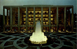 Lincoln Center For The Performing Art New York City, NY Postcard Postcard