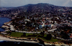 Air View Of La Jolla Postcard