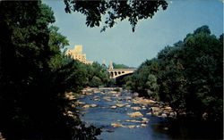 Brandywine Creek And Delaware Hospital Postcard