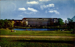 Fenway Facade, Museum Of Fine Arts, Boston Massachusetts Postcard Postcard