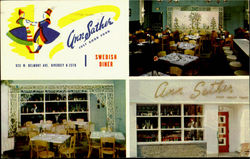 Ann Sather Just Good Food, 925 W.Belmont Ave Chicago, IL Postcard Postcard