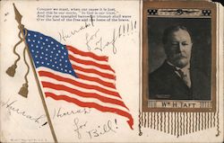 William H. Taft Presidents Postcard Postcard Postcard