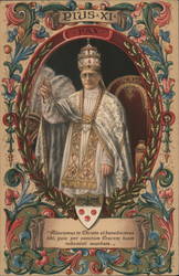 Pope Pius XI - Anno Santo 1933 Postcard