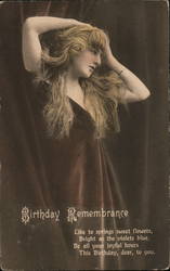 Birthday Remembrance Postcard