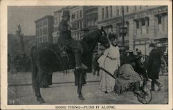 Good Thing - Push It Along Postcard