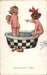 N'as-tu Pas Houte - Baby? Postcard