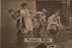 Woman's Rights Postcard